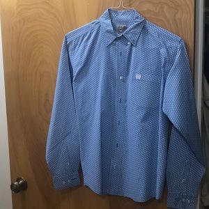 Cinch Button Down Shirt